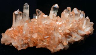 12.  07lb Natural Pink Quartz Crystal Cluster Mineral Specimen Rare 3