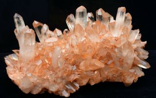 12.  07lb Natural Pink Quartz Crystal Cluster Mineral Specimen Rare 4