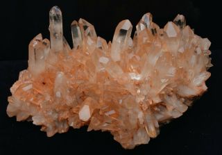 12.  07lb Natural Pink Quartz Crystal Cluster Mineral Specimen Rare 5