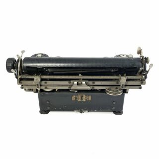 FRENCH CORONA No.  3 TYPEWRITER w/AZERTY Portable Standard Folding Antique Vtg 4