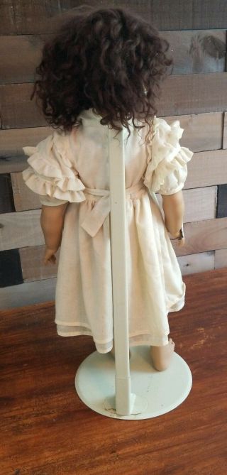 Vintage Annette Himstedt 10 Year Puppen Kinder Doll with stand RARE 7