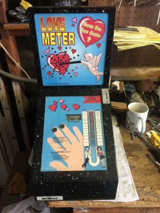 Vintage Mr Vend Impulse Vending Machine Love Meter