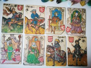 Rare Vintage Hofamterspiel Tarot Playing Cards Limited edition Piatnik - Wien 8