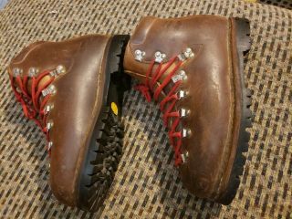 Kastinger vintage leather hiking boots made in Austria size 11 Peter Habeler 2