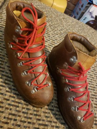 Kastinger vintage leather hiking boots made in Austria size 11 Peter Habeler 3