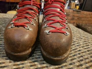 Kastinger vintage leather hiking boots made in Austria size 11 Peter Habeler 7