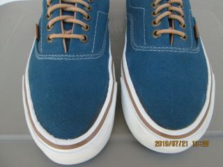 Vintage VANS Canvas Shoes Made in USA Size 11 3