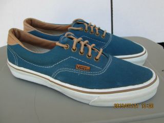 Vintage VANS Canvas Shoes Made in USA Size 11 4
