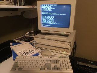 IBM PS/1 Consultant,  Model 2155A - 24M,  Vintage Computer 2
