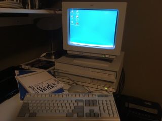 IBM PS/1 Consultant,  Model 2155A - 24M,  Vintage Computer 3