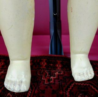 Antique German Bisque Head Doll Queen Louise Jointed Body Large 28 inch 3