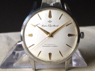 Vintage Seiko Automatic Watch/ Gyro Marvel Cal.  290 17j Ss 1959