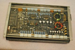 Rare Old School Cadence Ultrashock A4 4 Channel Amp Made By Zed Audio In U.  S.  A.