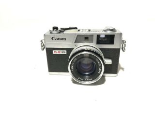 Vtg Canon Canonet Q17 G - Iii G3 Giii Film Camera,  F/1.  7 40mm Prime Lens