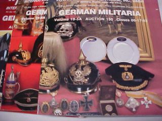 5 1990s Dated Back Issues of Manion ' s Catalogs on WW1&2 German Militaria 4
