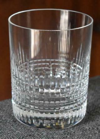 Lovely Vintage Baccarat Crystal Nancy Double Old Fashioned Glass