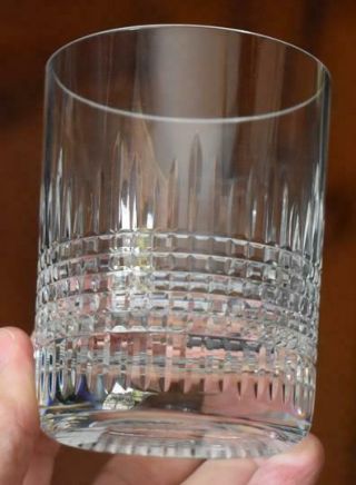 LOVELY VINTAGE BACCARAT CRYSTAL NANCY DOUBLE OLD FASHIONED GLASS 2