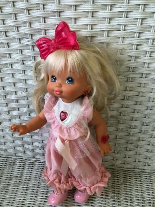 Vintage 1988 Mattel Pj Sparkles Doll Light Up Nightime Baby Pajamas,  Sho