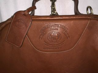 Vintage The Ghurka No 173 Sheath Travel Luggage Garment Bag Leather