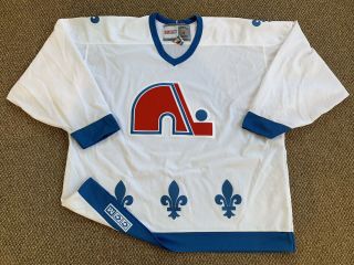 Nwt Ccm Quebec Nordiques Vintage Throwback Hockey Jersey Men’s Xxl