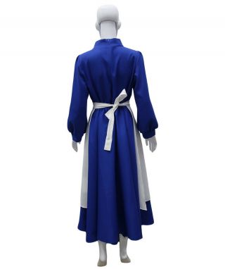 Howl ' s Moving Castle Sophie Hatter Women Cosplay Costume Blue Dress Apron HC - 504 5