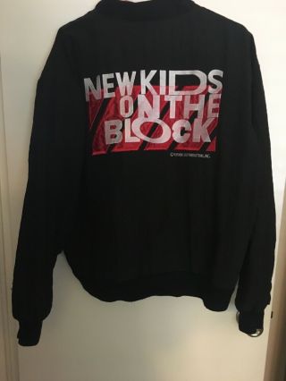 Kids On The Block Nkotb Hangin’ Tough Tour Jacket 1989 - 90 Vintage