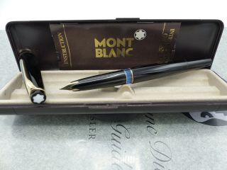 ✒️ Vintage Montblanc 22 Fountain Pen 14c 585 Gold Nib " Ob "