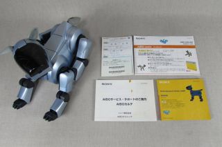 Sony Aibo Robot ERS - 210 Silver [Boxed] RARE AS - IS from Japan 2