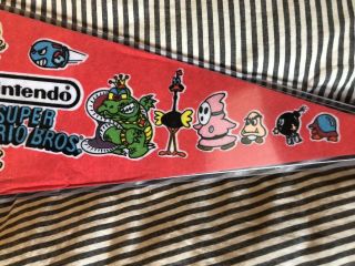 Nintendo Mario Bros Ice Capades Flag Vintage 1989 Rare Shirt Plush Promo 3