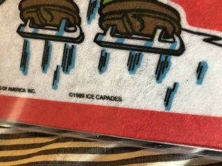 Nintendo Mario Bros Ice Capades Flag Vintage 1989 Rare Shirt Plush Promo 4