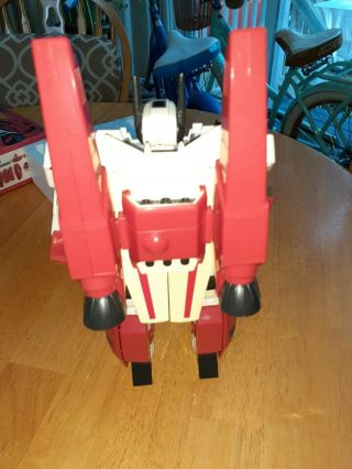 Vintage 1984 1985 Transformers G1 Jetfire Autobot w/original box & instructions 11