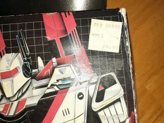 Vintage 1984 1985 Transformers G1 Jetfire Autobot w/original box & instructions 5