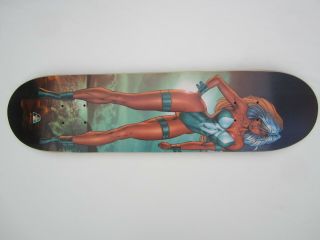 Acme Extreme Anime Art Skateboard Skate Deck Sexy Girl Japanese Animation Rare