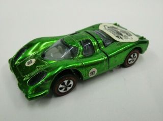 Vintage Hot Wheels Redline - Porsche 917 (green)