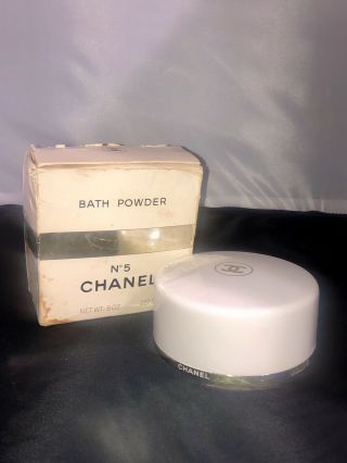 Chanel No 5 After Bath Powder 8 Oz Vintage Rare Discontinued Talc