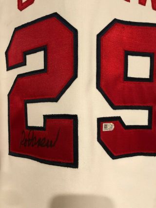 ROD CAREW Signed Minnesota Twins Vintage Wilson Jersey MLB Authenticated 2