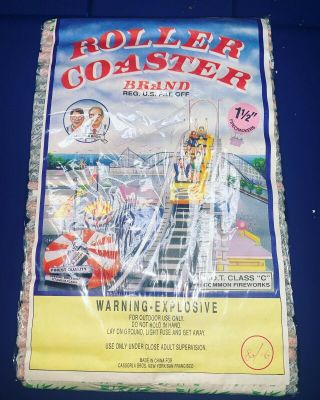 Vintage Dot Roller Coaster Firecracker 80/16 Brick