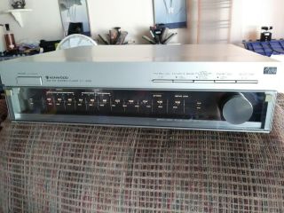 Vintage Kenwood Am/fm Stereo Tuner Model Kt - 1000 Audiophile Grade