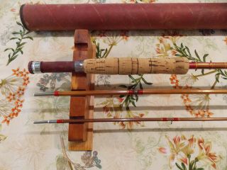 Vintage South Bend Bamboo Fly Rod,  Model 346,  9 