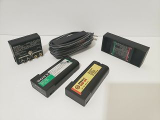 Sony EV - C8u Video 8 Cassette Recorder Deck,  CCD - M8u Camera Mini 8 Vintage 5