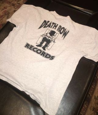 Dogg Pound Death Row Records Rap Tee Shirt Vintage Rare Single Stitch OG Snoop 11