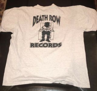 Dogg Pound Death Row Records Rap Tee Shirt Vintage Rare Single Stitch OG Snoop 6