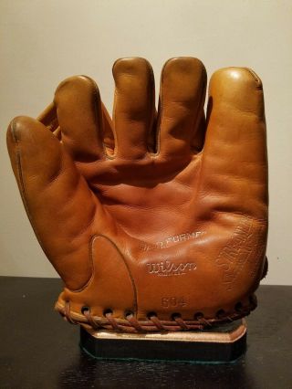 Vintage Baseball Glove 1940s Wilson Model 604 With Box