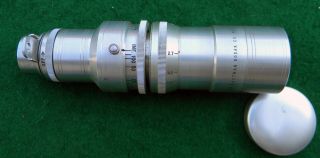 Vintage F2.  7 102mm Kodak Anastigmat Lens With M/s Mount & Hood