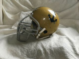 Game Vintage Bill Kelley Clear Shell Football Helmet - Size 7 1/4