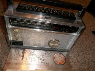 Zenith Trans - Oceanic Royal 3000 Multiband Am Fm Radio Vintage,  Resister,