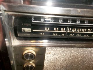Zenith Trans - Oceanic Royal 3000 Multiband AM FM Radio Vintage,  resister, 4