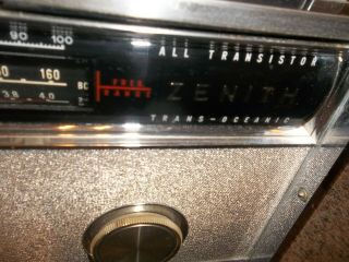 Zenith Trans - Oceanic Royal 3000 Multiband AM FM Radio Vintage,  resister, 6