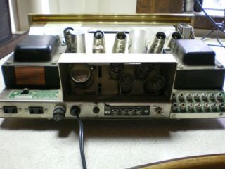 RARE Sherwood S - 4400 Tube Power Amplifier 36 - Watts Amperex Telefunken 7