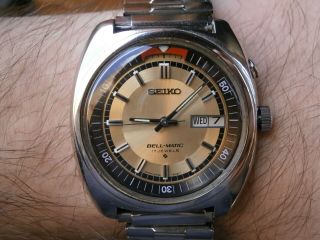 Vintage Gents Wristwatch Seiko Bell - Matic Automatic Watch 4006 A